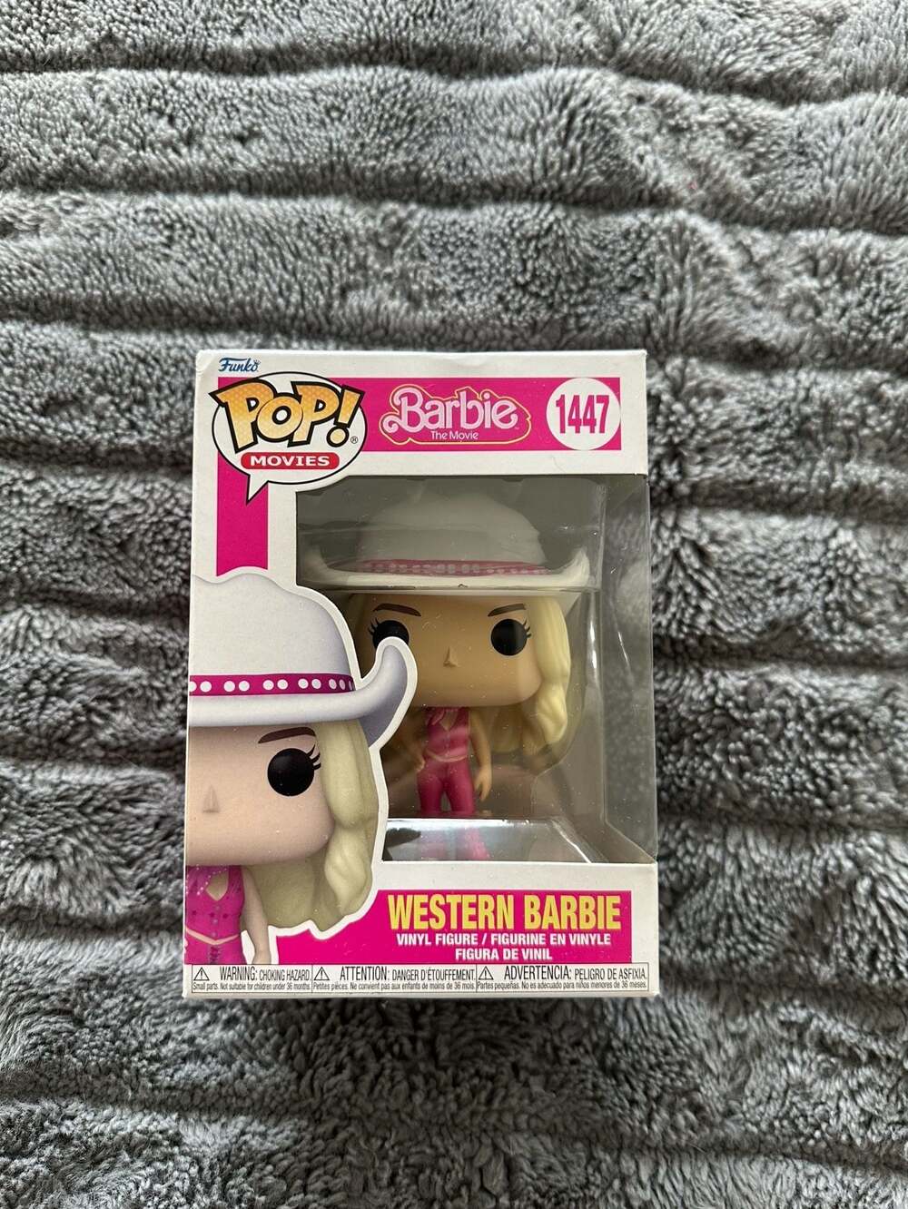 Funko Pop Barbie The Movie - Western Barbie #1447 New In Box NIB